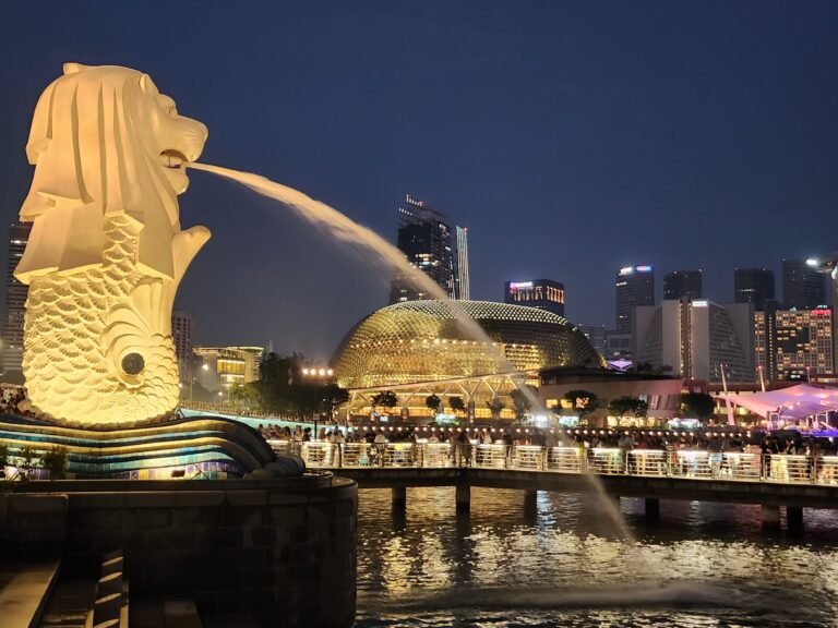 Marina Bay Sands and the Singapore skyline
