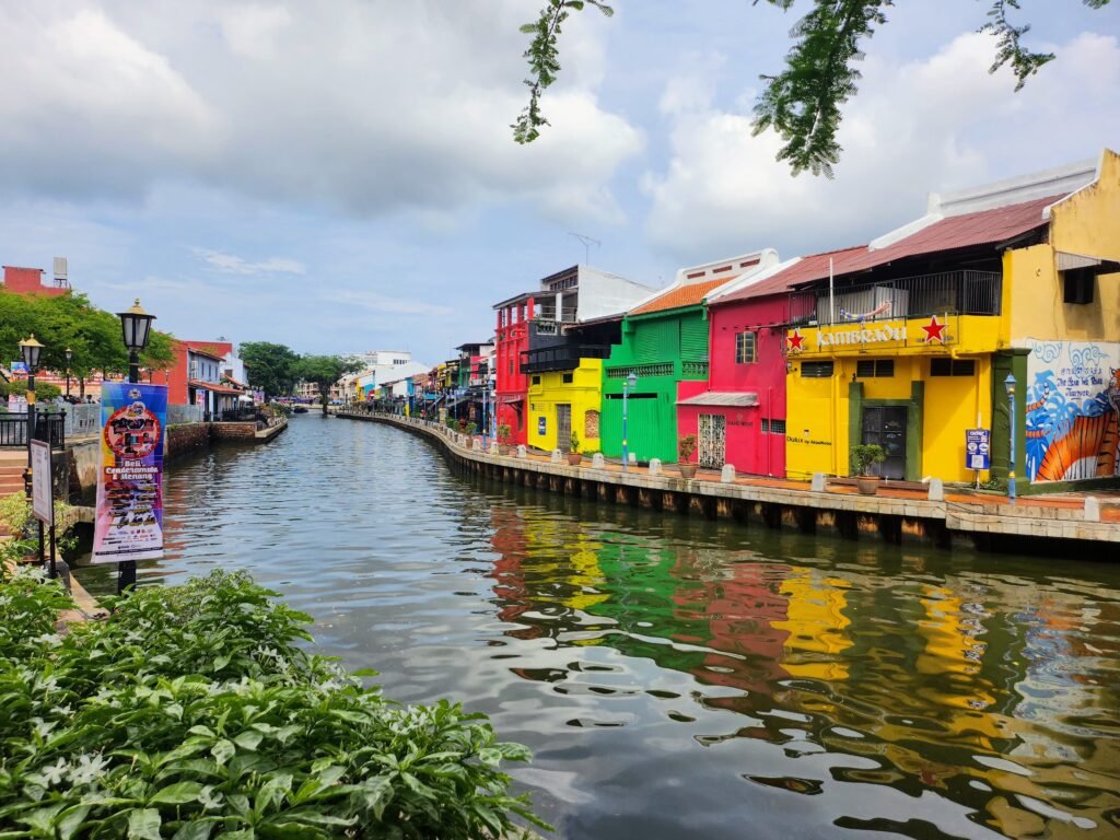 Malacca River in Melaka, Malaysia