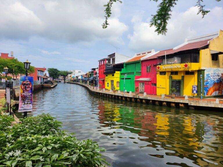 Malacca River in Melaka, Malaysia