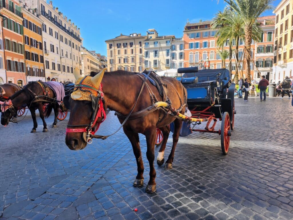 Piazza di Spagna and the Spanish Steps in Rome